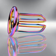 Load image into Gallery viewer, Small Rainbow Banana Chastity Cage
