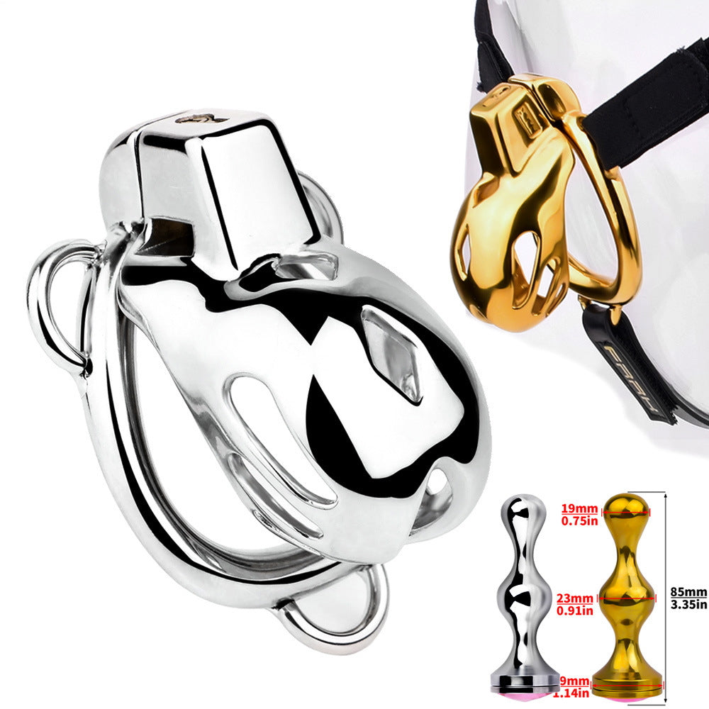 Premium Chastity Cage With Strap