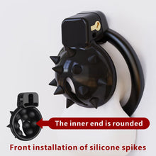 Afbeelding in Gallery-weergave laden, Small Chastity Cage With Silicone Spikes 4
