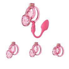 Lade das Bild in den Galerie-Viewer, Soft Cobra Chastity Device With Controlled Butt Plug
