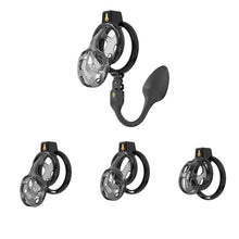Lade das Bild in den Galerie-Viewer, Soft Cobra Chastity Device With Controlled Butt Plug
