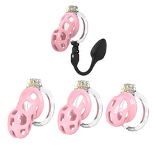 Lade das Bild in den Galerie-Viewer, Soft Cobra Chastity Device With Controlled Butt Plug
