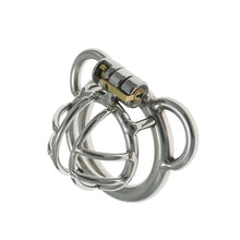 Afbeelding in Gallery-weergave laden, Split Small Steel Chastity Cage 1
