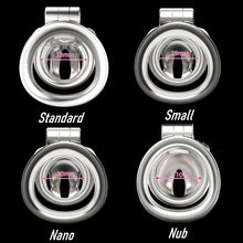 Afbeelding in Gallery-weergave laden, Klein Python V7.0 Kuisheidsapparaat van roestvrij staal
