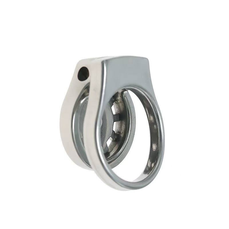 chastity gear Thickened Gear Flat Stainless Chastity Cage – chastity-devices