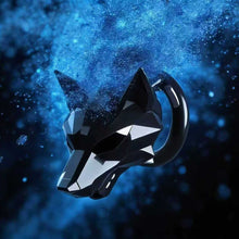 Afbeelding in Gallery-weergave laden, Starlight Black Wolf Chastity Cage 4
