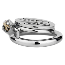 Lade das Bild in den Galerie-Viewer, Steel Butterfly Flat Chastity Lock - 20
