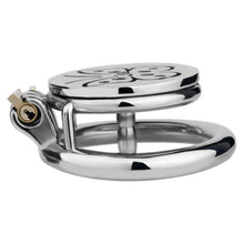 Lade das Bild in den Galerie-Viewer, Steel Butterfly Flat Chastity Lock - 3
