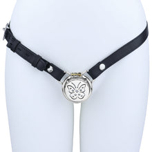 Lade das Bild in den Galerie-Viewer, Steel Butterfly Flat Chastity Lock - 9
