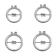 Lade das Bild in den Galerie-Viewer, Steel Butterfly Flat Chastity Lock - 23
