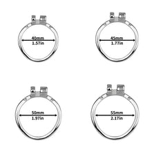 Lade das Bild in den Galerie-Viewer, Steel Butterfly Flat Chastity Lock - 24
