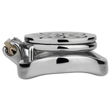 Lade das Bild in den Galerie-Viewer, Steel Butterfly Flat Chastity Lock - 21
