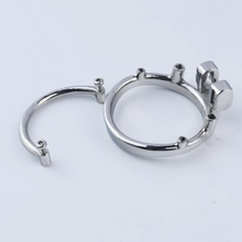 Afbeelding in Gallery-weergave laden, Steel Custom Chastity Cage T11 - 8
