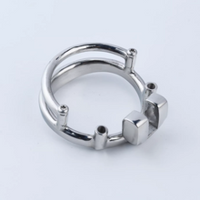 Afbeelding in Gallery-weergave laden, Steel Custom Chastity Cage T11 -  9
