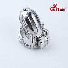 Afbeelding in Gallery-weergave laden, Steel Custom Chastity Cage T11
