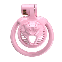 Load image into Gallery viewer, Super Small CX-4 Sissy Chastity Cage With 5 Arc Rings
