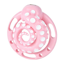 Load image into Gallery viewer, Coral Pink tentacle chastity cage front view

