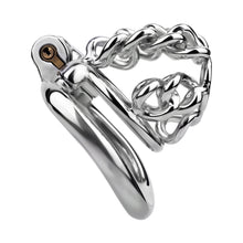 Load image into Gallery viewer, Thick Chainmail Steel Chastity Lock - 1
