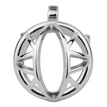 Load image into Gallery viewer, Small Open-Lattice Stainless Steel Chastity Cage
