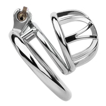 Load image into Gallery viewer, Small Open-Lattice Stainless Steel Chastity Cage
