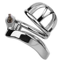 Load image into Gallery viewer, Small Open-Lattice Stainless Steel Chastity Cage
