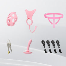 Load image into Gallery viewer, Cobra Deluxe Chastity Cage Set
