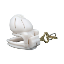 Afbeelding in Gallery-weergave laden, White Male Chastity Cage - 1
