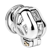 Lade das Bild in den Galerie-Viewer, Side profile of Yaokai chastity cage showing cage length
