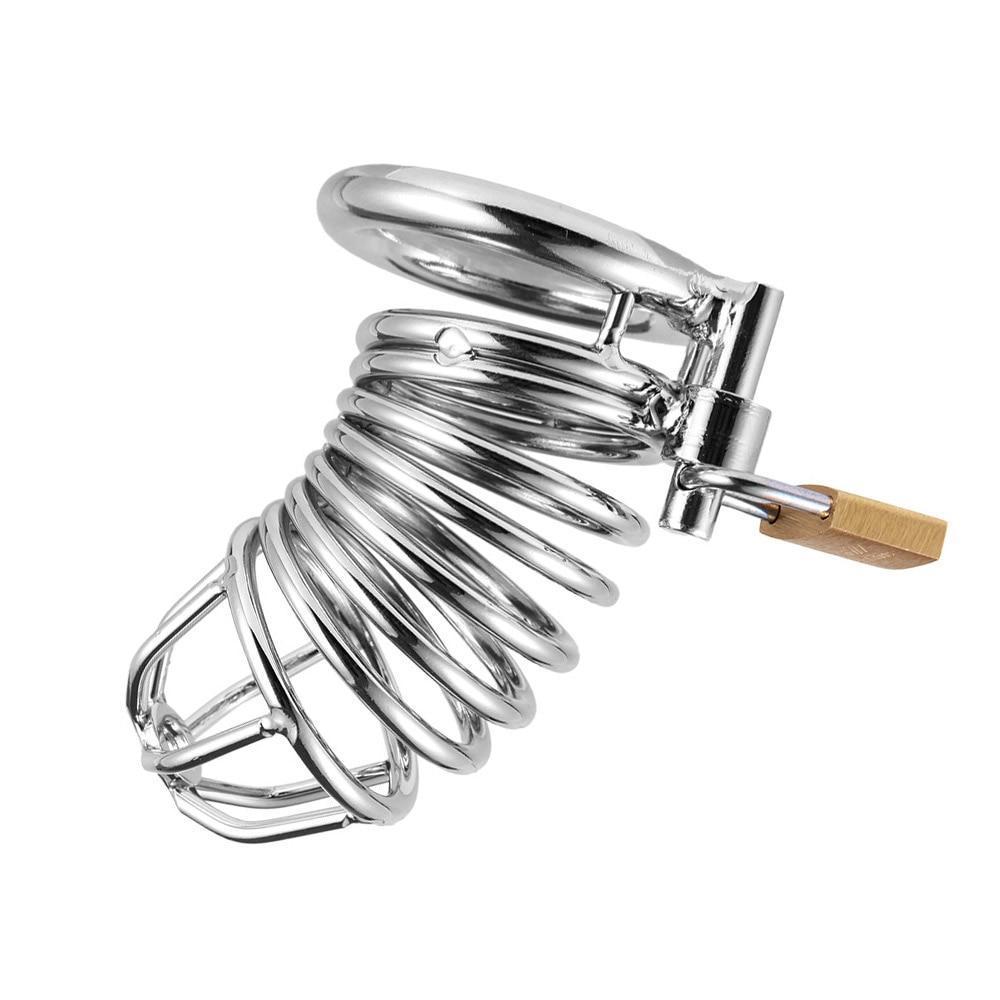 Metal Chastity Cage 3.38 inches Long