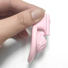Load image into Gallery viewer, 3D Super Small Sissy Vaginal Chastity Cage With 4Rings

