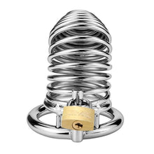 Load image into Gallery viewer, Metal Chastity Cage Strict
