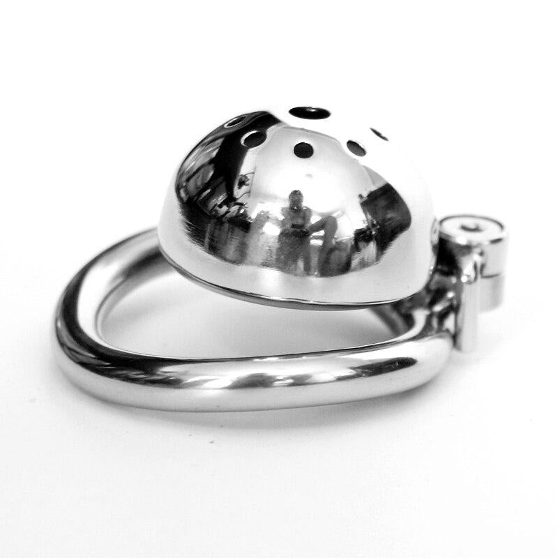Metal Chastity Cage Extreme Short