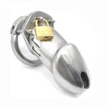 Load image into Gallery viewer, Metal Chastity Cage Long &amp; Hard
