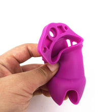 Load image into Gallery viewer, Silicone Chastity Cage Soft &amp; Strict
