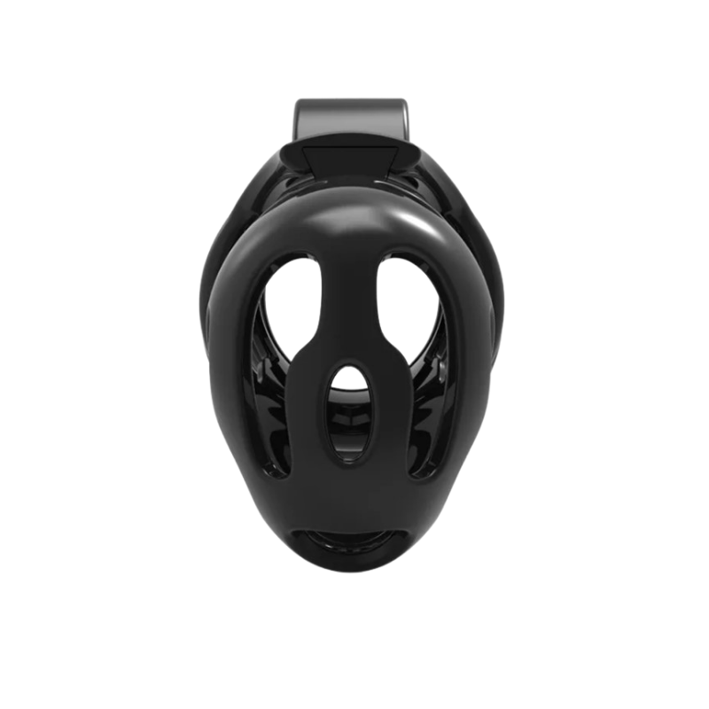 Enoby Device The Ebony Dungeon - Black Resin Cage For BBC Addicts – chastity-devices
