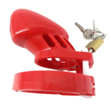 Load image into Gallery viewer, Red Plastic Cage 3.15 inches and 3.94 inches long
