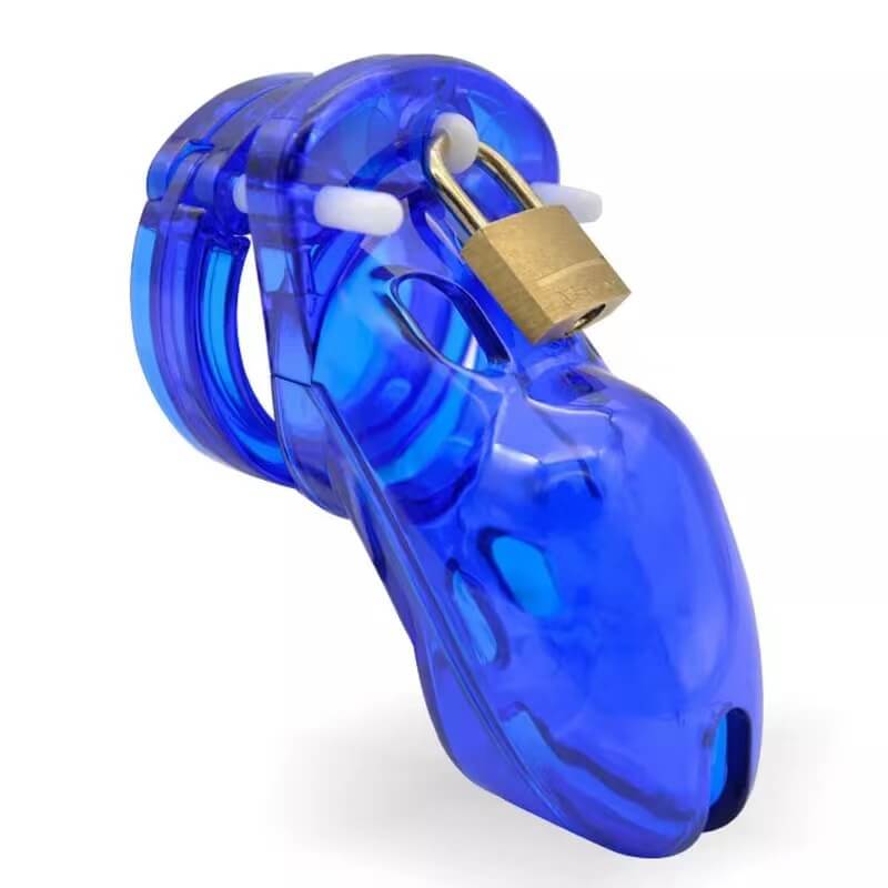 CB-3000 Male Blue Chastity Device