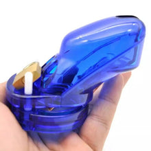 Load image into Gallery viewer, CB-3000 Male Blue Chastity Device
