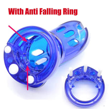 Load image into Gallery viewer, CB-3000 Male Blue Chastity Device

