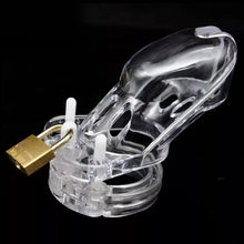 Load image into Gallery viewer, CB-3000 Male Transparent Chastity Device
