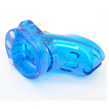 Load image into Gallery viewer, CB-3000 Male Light Blue Chastity Device
