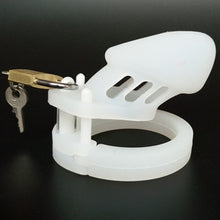 Load image into Gallery viewer, CB6000 White Soft Silicone Chastity Cage
