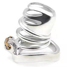Load image into Gallery viewer, The Prisoner Chastity Cage 2.4 inches Steel
