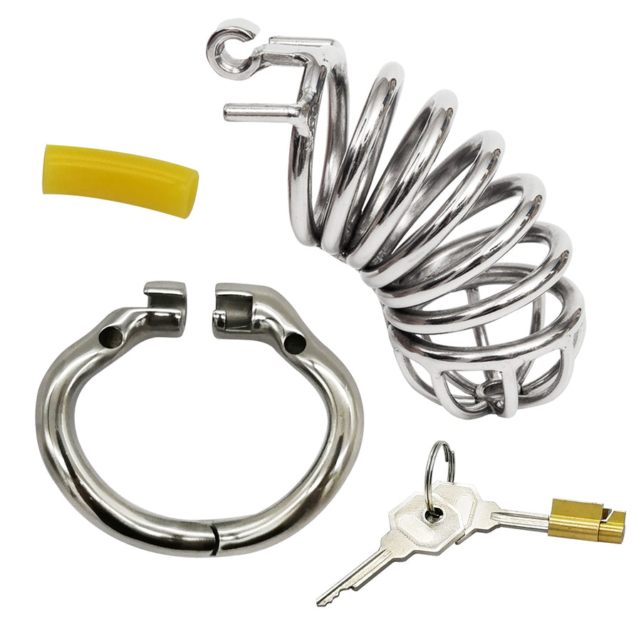 Stainless Steel Stealth Chastity Device – chastity-devices