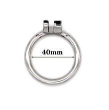 Load image into Gallery viewer, Stainless Steel Chastity Ring Round
