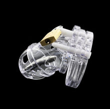 Load image into Gallery viewer, Urethra Mini Chastity Cage  Clear
