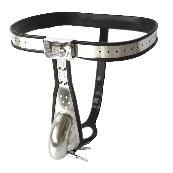 Stainless Steel 2.0 Hollowed Out Adjustable Chastity Belt For Female