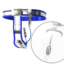 Load image into Gallery viewer, Female Adjustable Waist T Type Stainless Steel Chastity Belt
