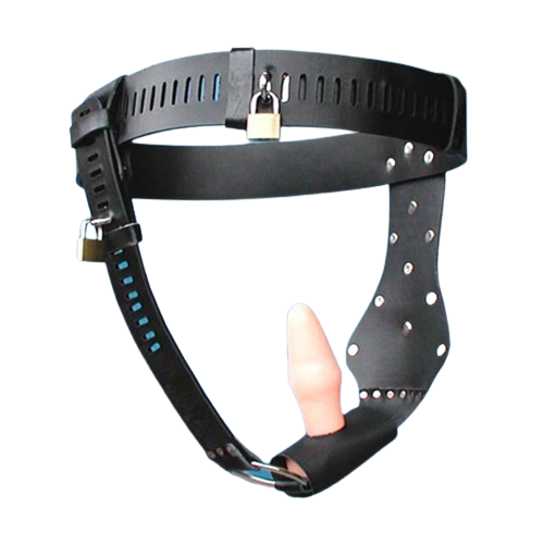 anal plug belt Female Convenient Chastity Belt With Anal Plug – chastity-devices