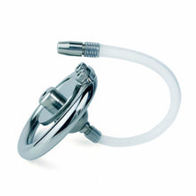 Load image into Gallery viewer, Inverted Chastity Cage with Silicone Urethral and Belt
